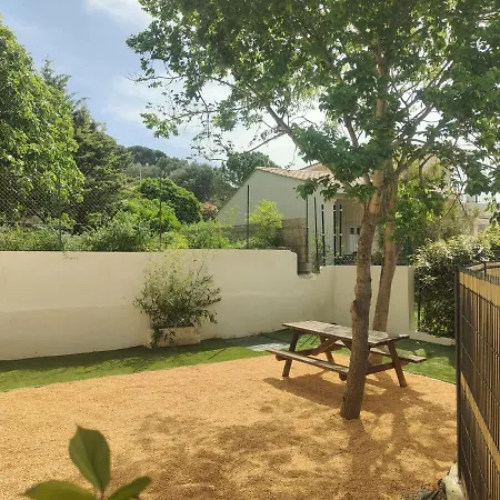 シャレー -belle Vue-villa Duplex-ac-jardin-parking Alignan-du-Vent