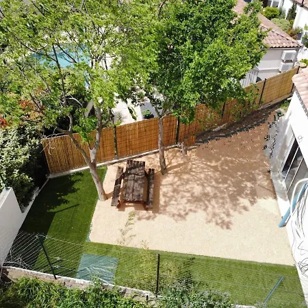-belle Vue-villa Duplex-ac-jardin-parking *